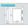 KNACRO 2-phase LV8726 Stepper Motor Driver 0.75-5A 12-48V DC 1/128 Micro-step Resolutions for Nema 42, 576 and 34 Stepper Motor