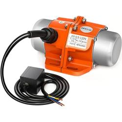 90W Concrete Vibrator Vibration Motor Single Phase AC 110V 3600RPM,Aluminum Alloy Case Electric Asynchronous Vibrating Vibrators for Shaker Table(90W)