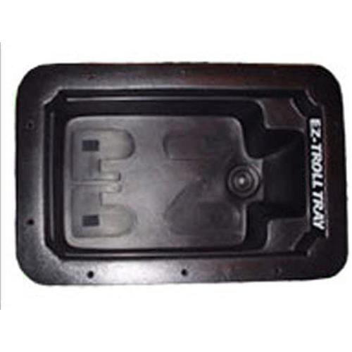 EZ-Troll Fishing Boat Motor Tray, Black