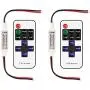 RGBZONE 2 Pack RF Wireless Remote Controller DC 5-24V 11 Key Mini Dimmer Switch for 5050 3528 5630 RGB LED Strip Light RGBZONE 2 Pack RF Wireless Remote Controller DC 5-24V 11 Key Mini Dimmer Switch for 5050 3528 5630 RGB LED Strip Light
