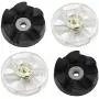 Paliers en caoutchouc 2 pales et base moteur avec engrenages supérieurs, compatibles avec Nutribullet 600W 900W Blender et Centrifuges. Paliers en caoutchouc 2 pales et base moteur avec engrenages supérieurs, compatibles avec Nutribullet 600W 900W Blender et Centrifuges.