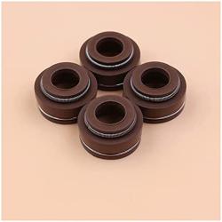 Perfect fit 4Pcs/lot Valve Stem Seal Fit for H-ONDA GX390 GX340 GX270 GX240 188F 190F 5KW-6.5KW Engine for Motor Generator 12209-ZE8-003 Good Abrasion Resistance