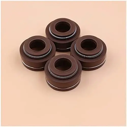 Perfect fit 4Pcs/lot Valve Stem Seal Fit for H-ONDA GX390 GX340 GX270 GX240 188F 190F 5KW-6.5KW Engine for Motor Generator 12209-ZE8-003 Good Abrasion Resistance