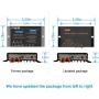 PowMr Solar Charge Controller Waterproof - 10A Charge Controller 12V 24V Auto Load on 24Hours IP68 Waterproof Solar Controller for Lead-Acid Battery (CMP-03 10A)