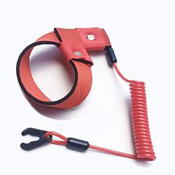 Stop Kill Safety Lanyard Universal Boat Engine Emergency Tether Cord with Wrist Strap Compatible with Yamaha Jet Ski WaveRunner WaveVenture WaveRaider WaveJammer WaveBlaster FX140 (1 Pack)