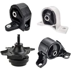 Engine Motor Mount Compatible with Fits 2001 2002 2003 2004 2005 Honda Civic 1.7L 4 Pcs A4511 A6588 A6591 A6595