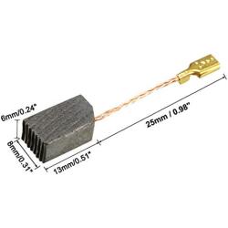 uxcell 2Pcs Carbon Brushes,for Electric Motor,14mmx8mmx5mm,Power Tool,Repair Part