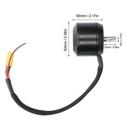 3-Phase Motor Brushless DC Motor Speed Controller for DIY Remote Control Car DC36V H6355 160KV 1620W