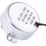 Turntable Synchron Motor, AC 220-240V Synchronous Geared Motor 4W 1Pc CCW/CW Geared Motor for Electric Fan, Handicrafts (4#)
