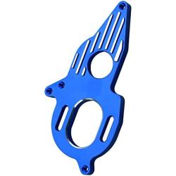 Aluminum Motor Mount for Arrma Granite Mega Typhon/Big Rock/Senton 3S Outcast/Kraton 4S Models RC Car Monster Truck Buggy Replacement (Navy Blue)