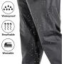 Rain Pants Men, Waterproof Pants Mens Fishing Pants, Work Rain Gear Pants for Men Motorcycle Hiking Outdoor Windproof Golf