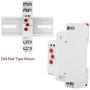 GRT8-M1 Delay Time Relay Multifunctional Time Relay with 10 Functions DIN Rail Mount AC/DC 12V~240V