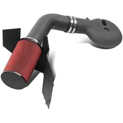 DNAMotoring AIP-2-HS-DAKOTA97V8-BKBK Air Intake System and Heat Shield