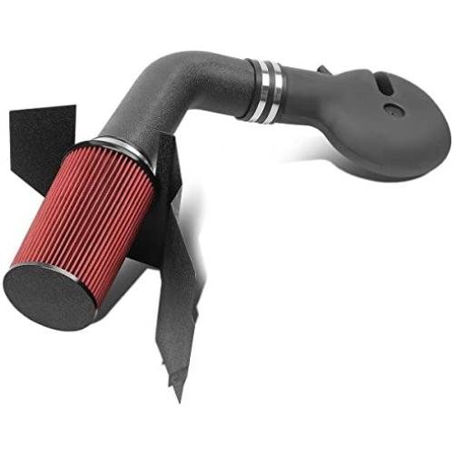 DNAMotoring AIP-2-HS-DAKOTA97V8-BKBK Air Intake System and Heat Shield