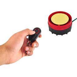Pyle Watch Dog Motorcycle Bike Vehicle Alarm Anti Theft Security System Lock with Easy Arming/Disarming, Remote Auto Start, ECU Transmitter, Anti-Hijack Engine Shut Down, High Power Speaker - PLMCWD25