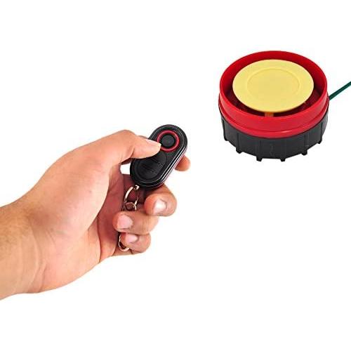 Pyle Watch Dog Motorcycle Bike Vehicle Alarm Anti Theft Security System Lock with Easy Arming/Disarming, Remote Auto Start, ECU Transmitter, Anti-Hijack Engine Shut Down, High Power Speaker - PLMCWD25
