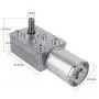DC 12V Gear Box Motor, CW/CCW Reversible High Torque Worm Geared Motor (40RPM)
