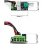 QWORK 80W 6V 12V 24V 28V 3A PWM Speed Control Reversible Switch Adjustable DC Motor Speed Controller 1203BB DC Motor Driver Commutation Reversing, 2 Packs