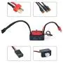KingVal Replacement 2430 8200KV Waterproof Brushless Motor Shaft 2mm with 35A Brushless ESC Compatible with 1/18 1/16 RC Car