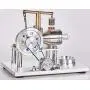 Sunnytech Hot Air Stirling Engine Motor Model Educational Toy Electricity Generator Colorful LED SC02M-SC001