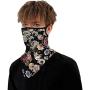 CoolPro 1pcs Men Women Face Bandana Mask Ear Loops Neck Gaiters for Dust Wind Motorcycle