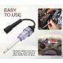 Inline Spark Plug Tester, Plug Engine Ignition Tester for Automotive, Car, Lawnmower, Small Motor Vehicles Engines - Coil/Armature Diagnostic Detector Tool Spark Plug Tester (4 pcs)