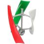 CHIXIA 800W Vertical Axis Wind Turbines Generator with MPPT Controller Lantern 3 Blades Motor Kit Energy Windmill-3blades 12v