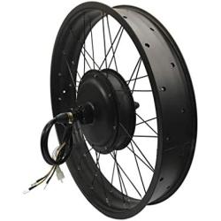 TFT UCK1 Color Display System ，3000W Rear Wheel Electric Fat Bike Conversion Kit with 72V 80A Sabvoton Pogrammable Controller, 7-Speed flywheel and M16 Torque arm