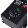 Fafeicy Universal DC Motor Speed Controller,6V - 90V PLC 15A PWM Variable Speed Control Generator Kit with Output Volt LED Display