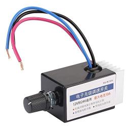 Universal Motor Speed Controller Switch, 12V/24V Motor Driver Controls Module DC Motor Speed Controller Switch for Car Truck