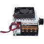Electric Voltage Regulator Dimmer Temperature Motor Speed Controller With FanAdjustableEasy
