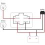 KIMISS Fan Relay, 40A 12V Car A/C Radiator Fan Relay Air Conditioning Solenoid Relay Starter
