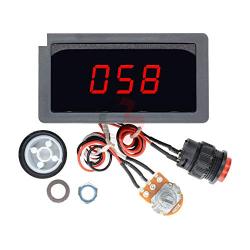 6V-30V 8A DC Motor Speed Controller 6V 12V 24V PWM Stepless Speed Control Switch Adjustable HHO Driver Regulator Duty Cycle LED