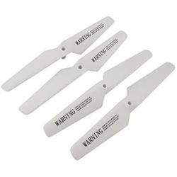 Upgraded Spare Parts for Syma X5 X5C X5C-1 RC Mini Quadcopter Drone Motors Main Blade Propellers Motor Base Propeller Protectors Blades Frame Landing Skid Included Mounting Screws Set White