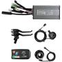 Ebike 22A Controller Kit Control System KT LED 880 Display 8PAS 130X Throttle E-Brake