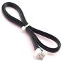 Magic&shell 4pcs 1M HX2.54 4pin to 6pin White Terminal Cable Connector for 3D Printer Stepper Motor