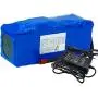 Wnicek 36V Ebike Battery 12000mAh 10S 4P Rechargeable Lithium-ION Battery Pack Customizable Lithium Battery with BMS and 42V Charger Fits for 200W 250W 350W 500W Motor