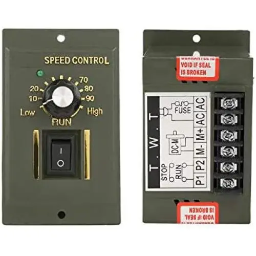 120W DC Motor Speed Regulator Permanent Magnet Motor Speed Controller Input 220V AC Output 0-220v Motor Speed Controller