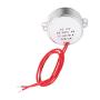 Low Noise Synchronous Motor 12V AC, Reversible Aluminum Alloy 4W TYC30, Model School Project Motor for Hand-Made