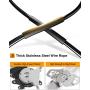 A-Premium Power Window Regulator with Motor Replacement for Honda Accord 2003-2007 (Coupe Body Style Only) Front Left Driver Side