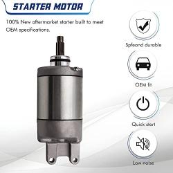 KEDAKEJI Starter Motor Assembly Compatible with FourTrax 250 300 TRX300 TRX300FW 1988-2000 Honda ATV ATC Big Red 250 1987 1988 with OE # 31200-HA0-773 31200-HA6-306 31200-HA0-774