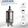 KEDAKEJI Starter Motor Assembly Compatible with FourTrax 250 300 TRX300 TRX300FW 1988-2000 Honda ATV ATC Big Red 250 1987 1988 with OE # 31200-HA0-773 31200-HA6-306 31200-HA0-774