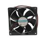 RDL9025S DC12V Brushless DC Fan, 0.16A 9025 2-Wire Cooling Fan