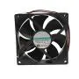 RDL9025S DC12V Brushless DC Fan, 0.16A 9025 2-Wire Cooling Fan