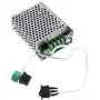 Dc Motor Speed Controller DC 10-50V 40A PWM Motor Speed Controller Switch, Bidirectional DC Motor Speed Controller, Motor Controller with Adjustable Potentiometer