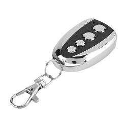 Remote Control for Automatic Sliding Gate Opener Hardware,Garage Door Remote Control 433MHz Cloning Key Garage Door Gate Opener Security Alarm Cloning Key Lock Remote Controller