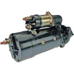 Rareelectrical NEW 24V 11T STARTER MOTOR COMPATIBLE WITH CUMMINS INDUSTRIAL ENGINE 855 L V SERIES 489716C91 527888C91 104-7042 106-8551 173006 1993924 10478980 10478998 10479111 10479114 10479164