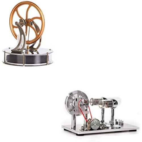 Sunnytech Hot Air Stirling Engine Motor Low Temperature Stirling SC001-LT001
