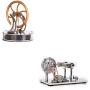 Sunnytech Hot Air Stirling Engine Motor Low Temperature Stirling SC001-LT001