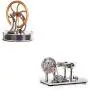 Sunnytech Hot Air Stirling Engine Motor Low Temperature Stirling SC001-LT001